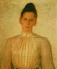 Mariya Tolstaya - Tolstoy's daughter (Nikolay Ge, 1891)