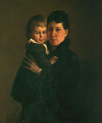 Mariya Tolstaya - Tolstoy's daughter (Nikolay Ge, 1891)